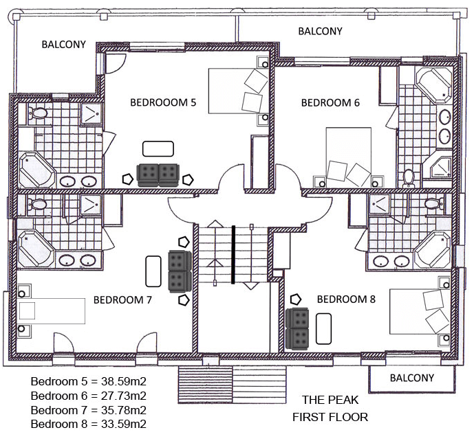 The Peak Chalet Ste-Foy-Tarentaise Floor Plan 3